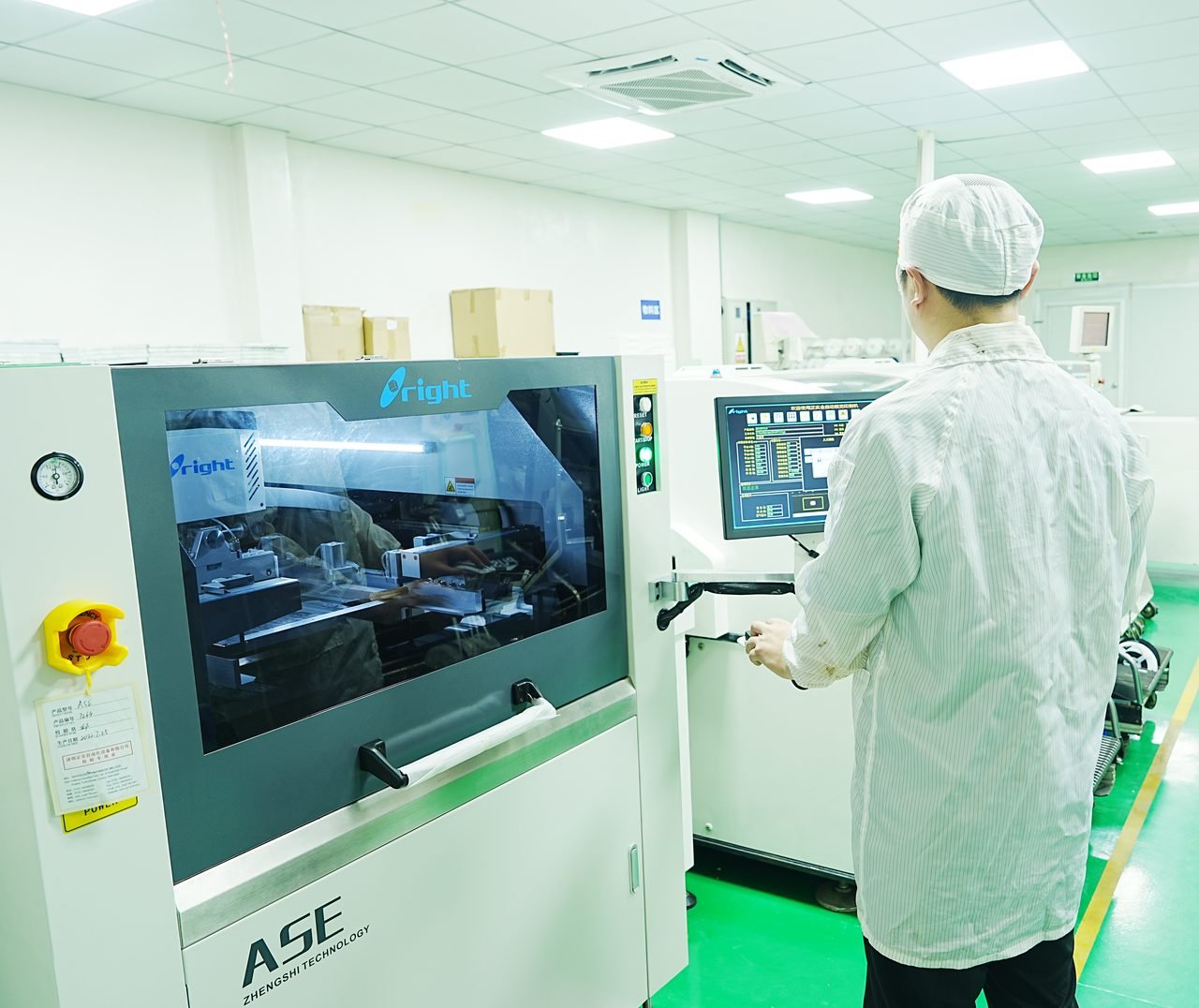Rongjun Electronics automated production facility