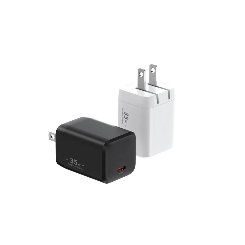 XFC 35W GaN charger with US plug and one USB-C port